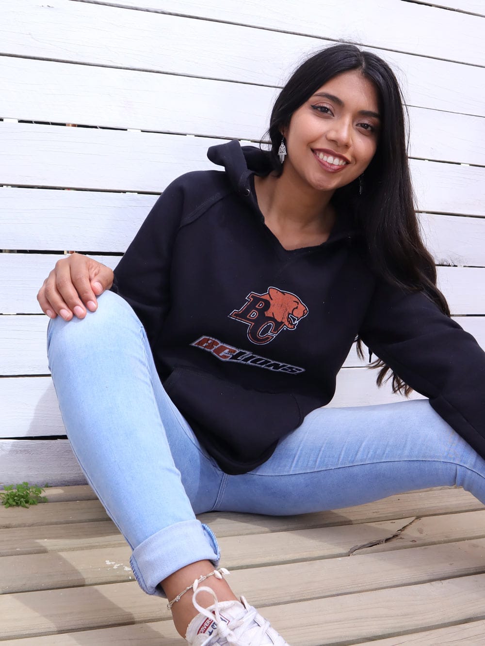 5th & Ocean — 5th & Ocean BC Lions Football Hoodie Muj S | · Talla S