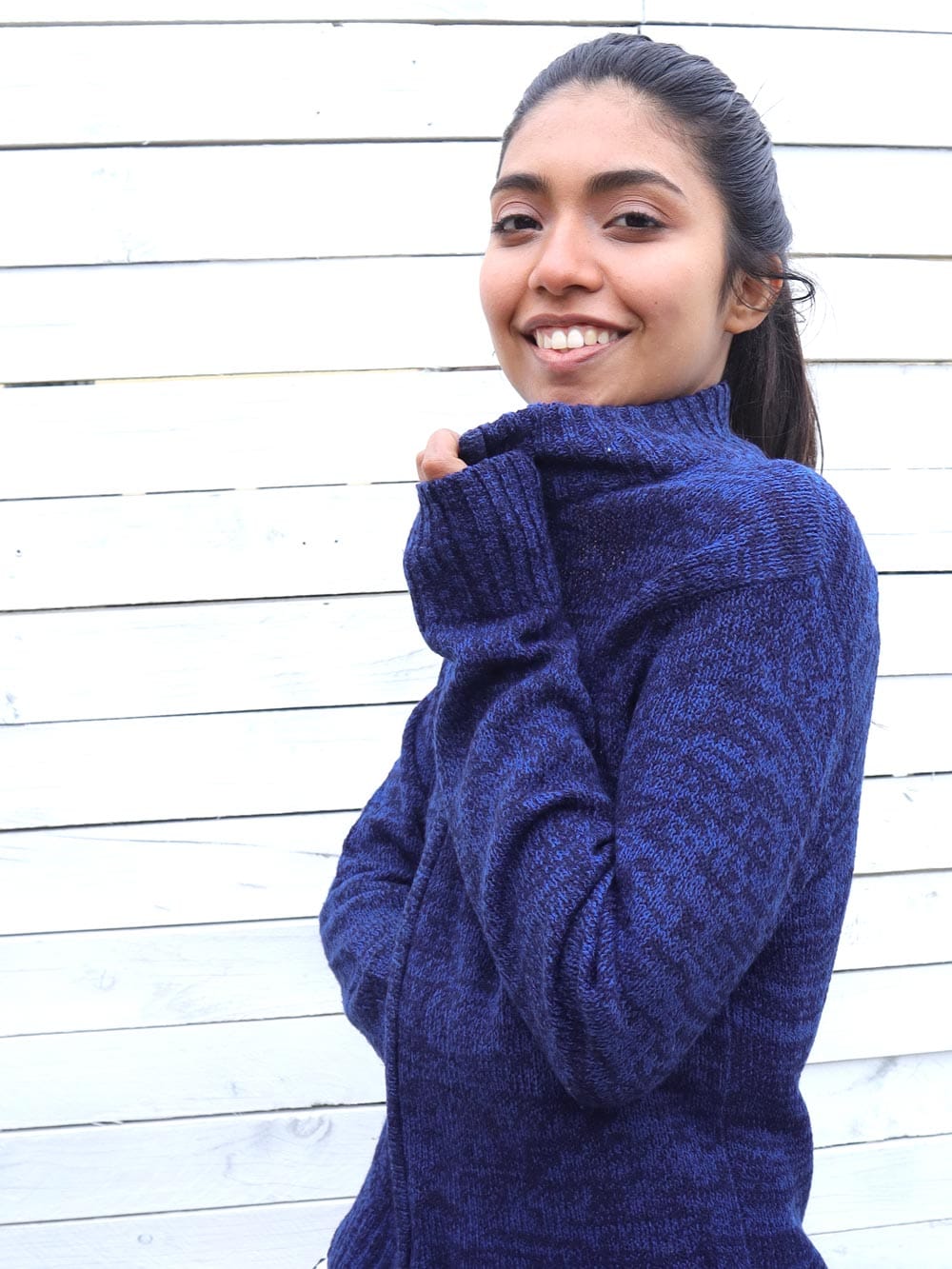 George — Cardigan de Punto con Cremallera · Talla M