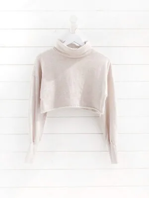 <strong>boohoo</strong> Crop Sweter de Cuello Volteado<br> <strong>Muj S</strong>