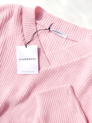 Glamorous-poleron-crop-curto-tejido-rosado-cozy-03