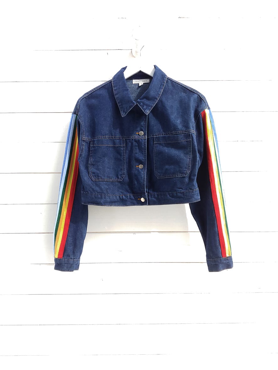 Honey-Punch-crop-Denim-chaqueta-de-jeans-arcoiris-colorido-01_