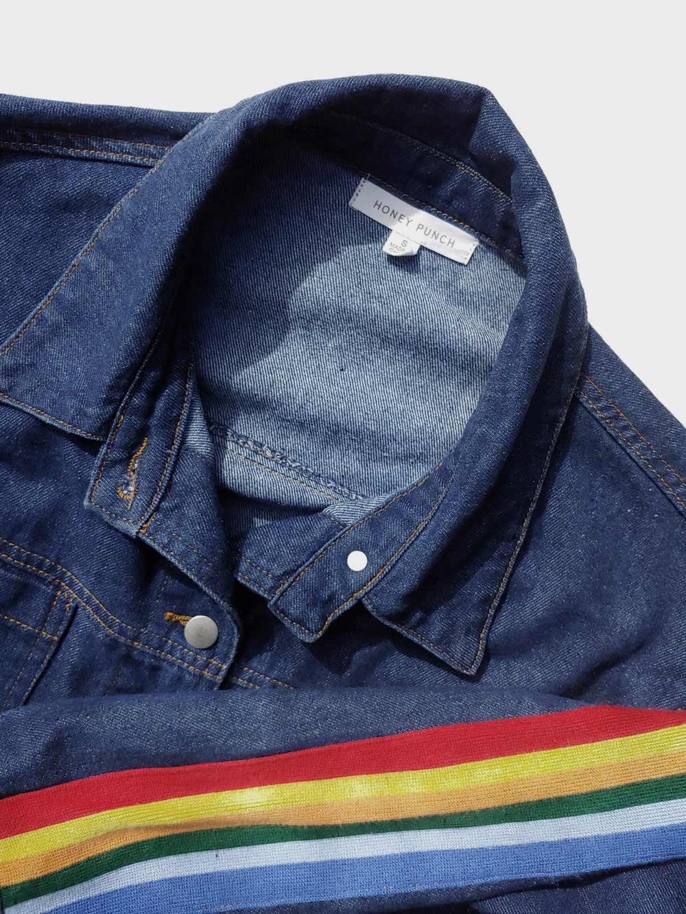 Honey-Punch-crop-Denim-chaqueta-de-jeans-arcoiris-colorido-03_