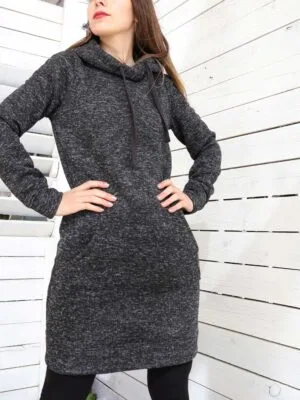 <strong>Fabletics</strong> Vestido Estilo Poleron con Gorro<br><strong>Muj S</strong>