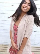 <strong>Seduction</strong> Cardigan con Mangas Curtas<br> <strong>Muj S</strong>